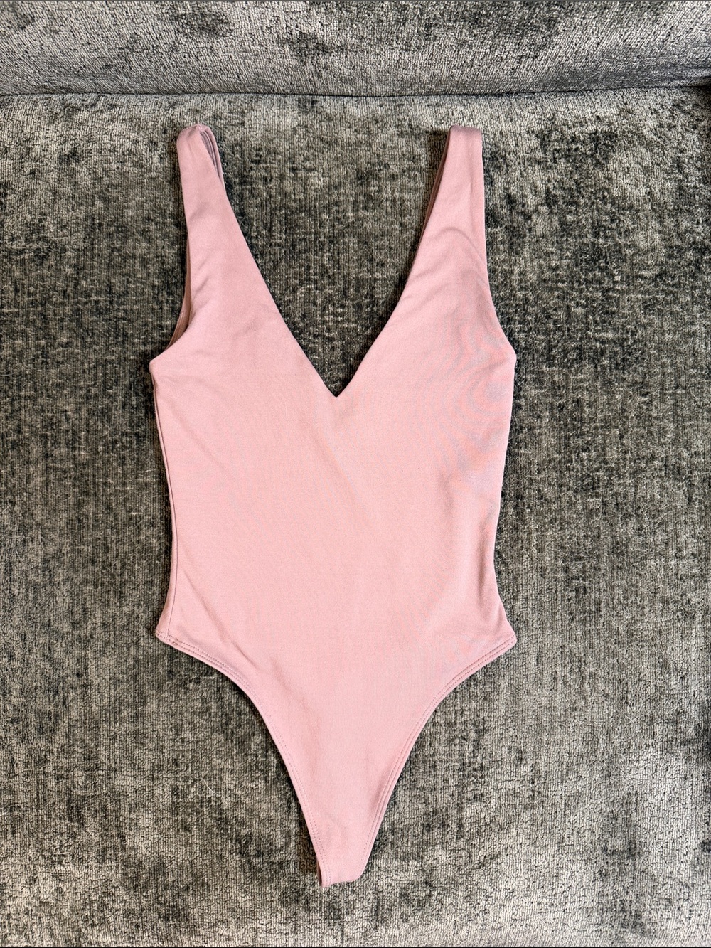 Babaton Brown V-Neck Women’s One-Piece